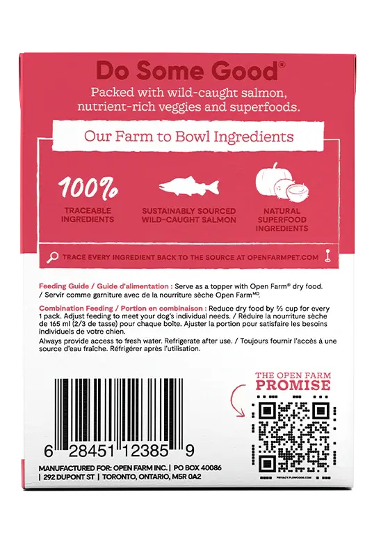 Open Farm - Ragoût Rustique Variété de Viande (12.5 oz) Open Farm