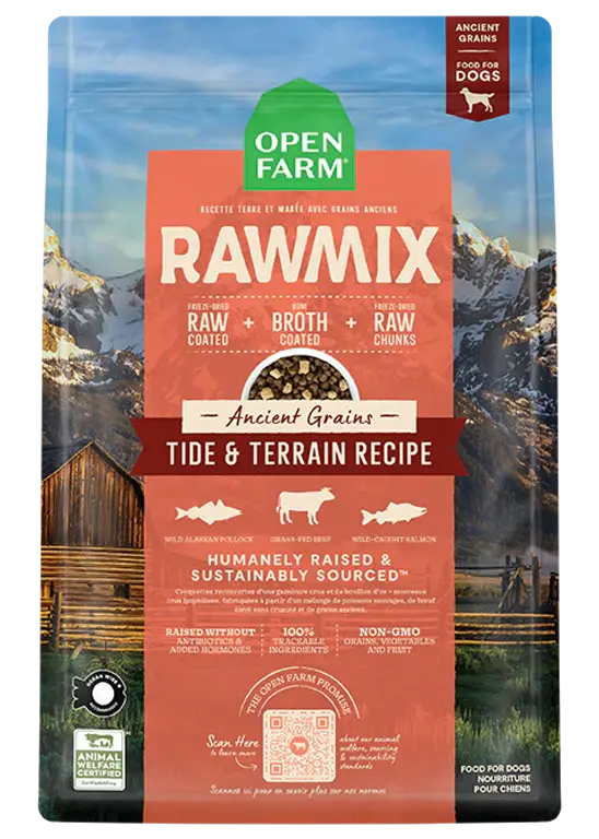 Open Farm - Rawmix Croquettes Grain Ancien - Variétés de Saveur Open Farm