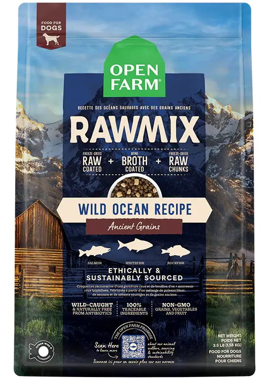 Open Farm - Rawmix Croquettes Grain Ancien - Variétés de Saveur Open Farm