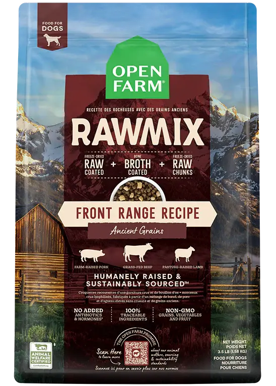 Open Farm - Rawmix Croquettes Grain Ancien - Variétés de Saveur Open Farm