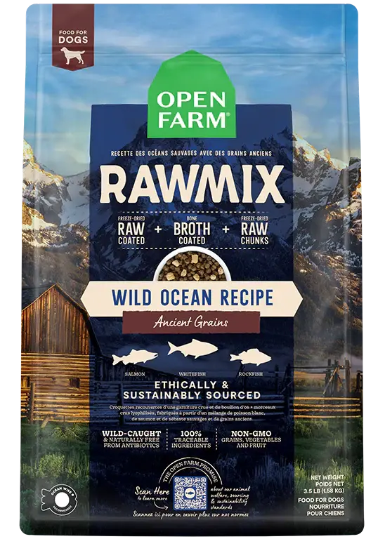 Open Farm - Rawmix Croquettes Grain Ancien - Variétés de Saveur Open Farm