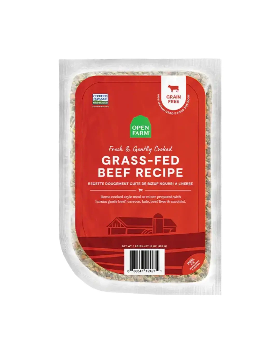 Open Farm - Recette Gently Cooked congelée pour chien Open Farm