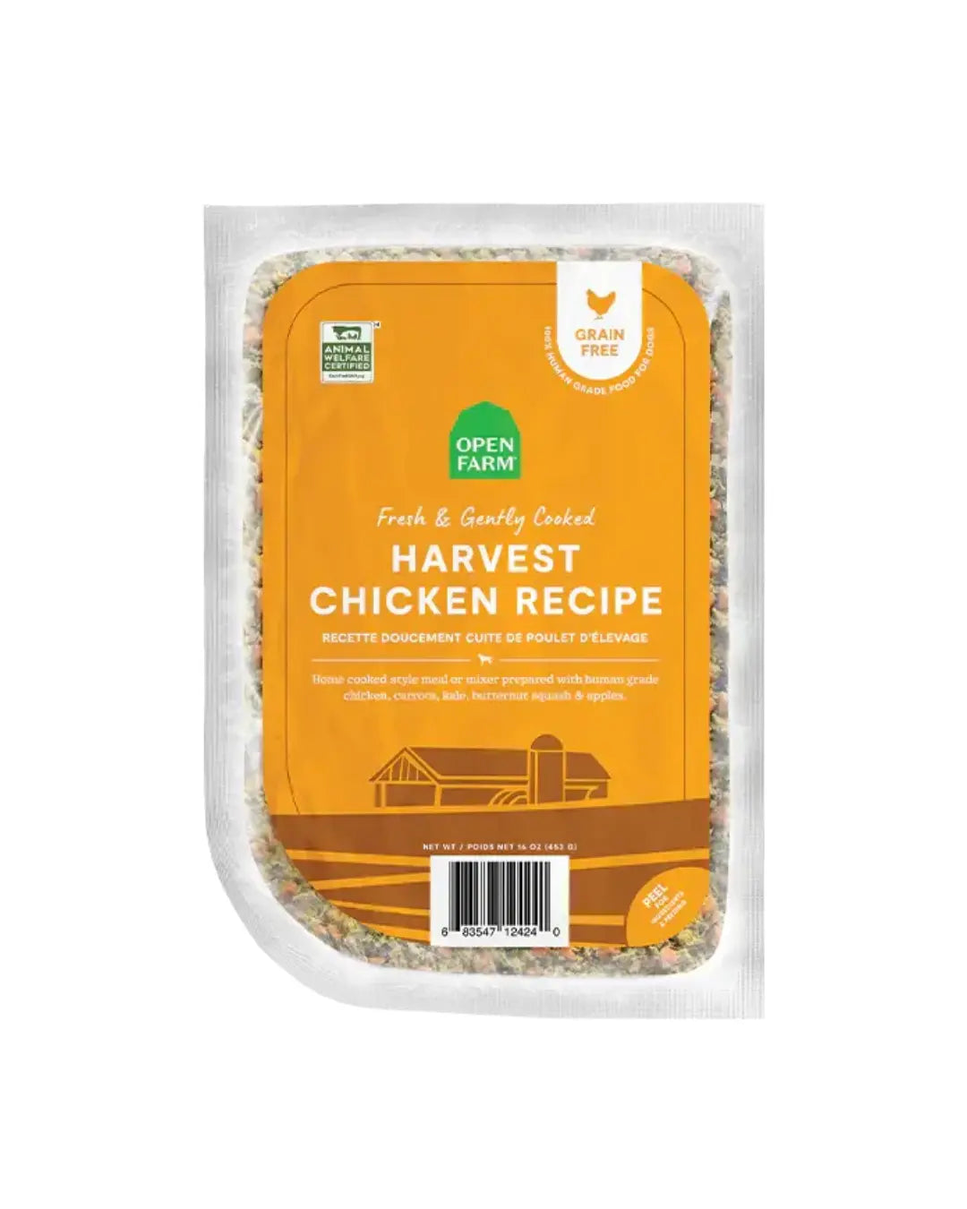 Open Farm - Recette Gently Cooked congelée pour chien Open Farm