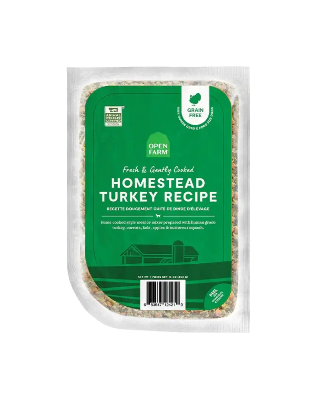 Open Farm - Recette Gently Cooked congelée pour chien Open Farm