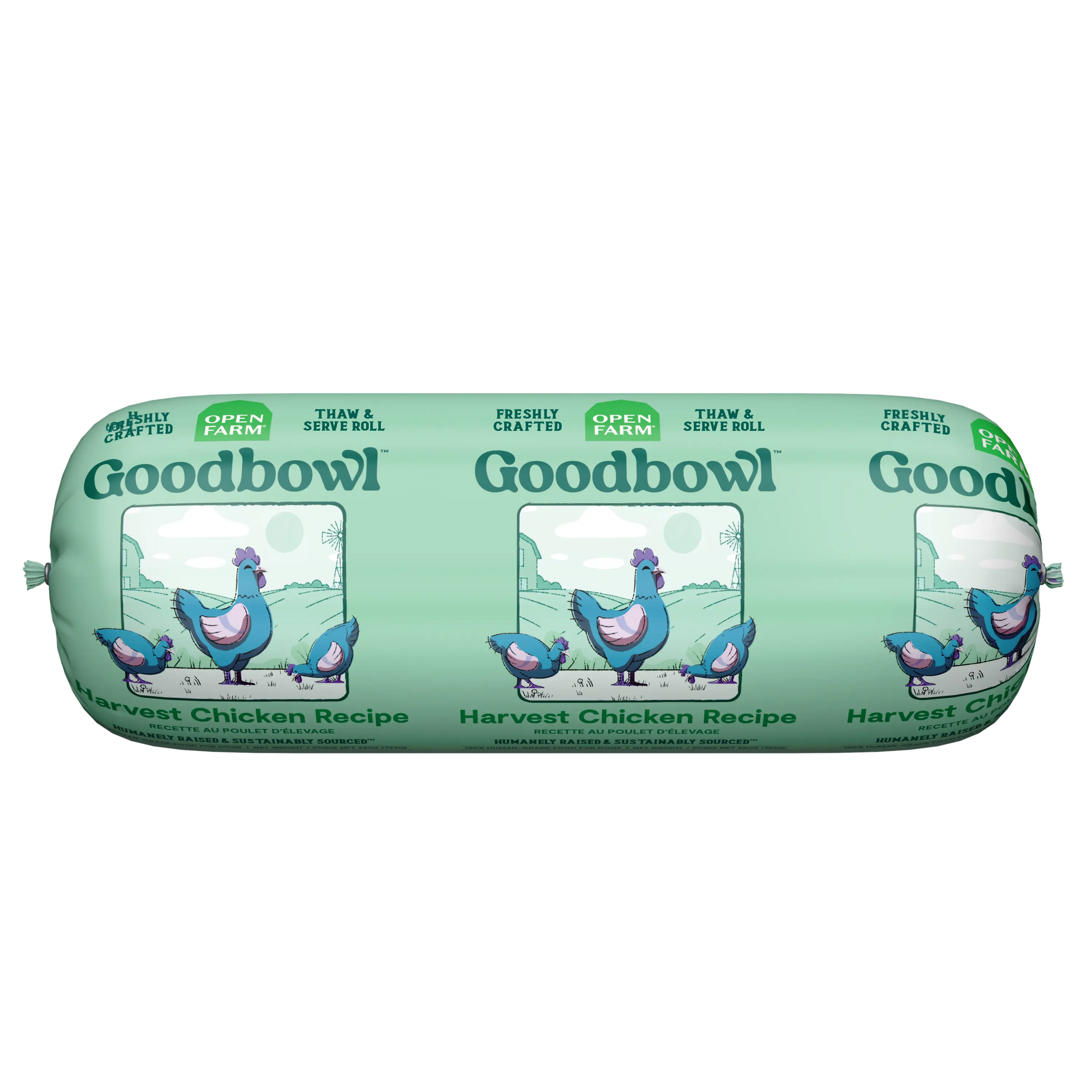 Open Farm - Recette Goodbowl Gently Cooked congelée pour chien Open Farm