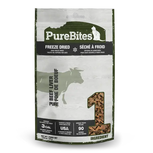 Purebites - Friandises lyophilisées pour chats
