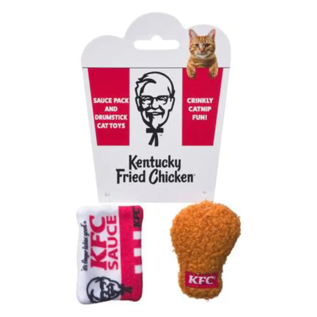 Spot - Jouet KFC avec herbe pour chats