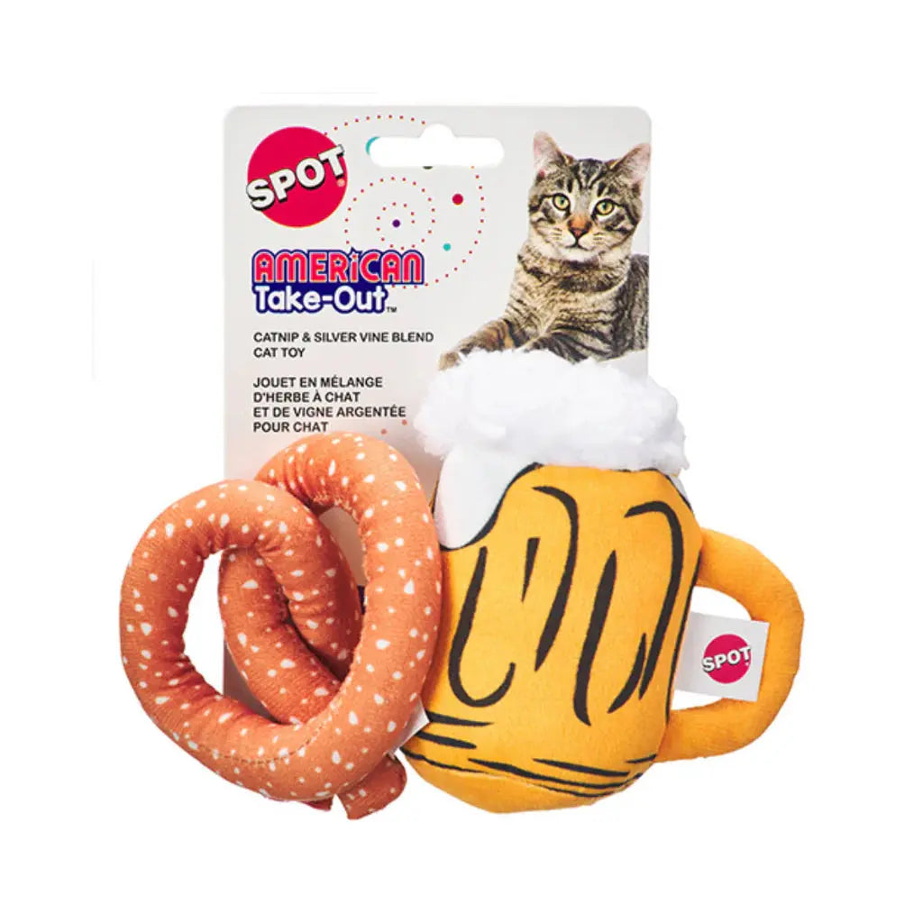 Spot - Jouet American Take Out pour chats Spot