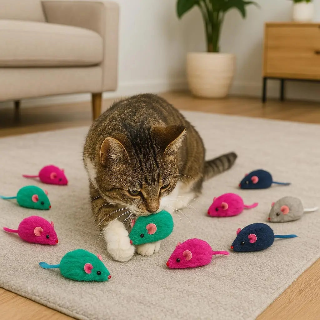 Spot - Jouet Souris en peluche pour chats