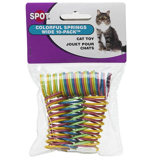 Spot - Jouet ressort pour chats (paquet 10) Spot