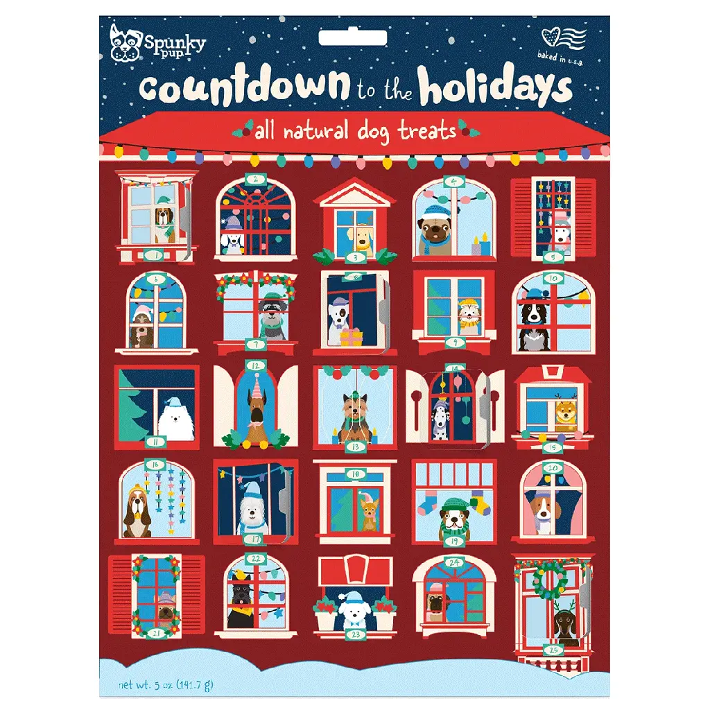 Spunky Pup - Calendrier de l'Avent pour chiens Spunky Pup