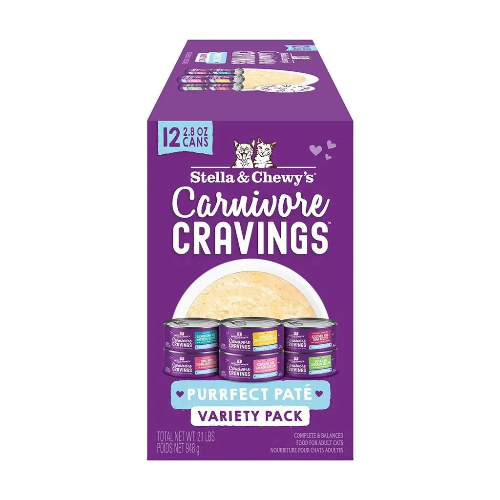 Stella & Chewy's - Assortiment Purrfect de nourriture humide pour chat