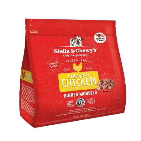 Stella & Chewy's® Morsel – Morceaux crus surgelés pour chiens (4 lb) Stella & Chewy