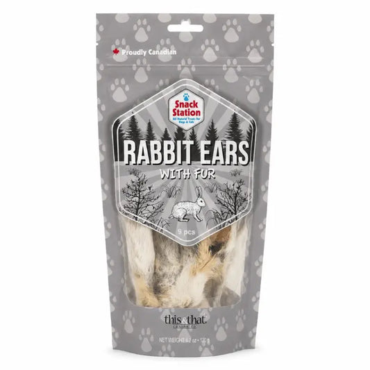 This & That - Friandises Oreilles de lapin pour chiens