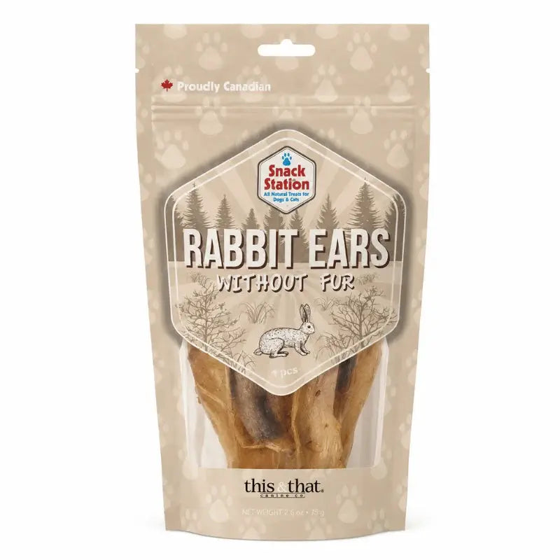 This & That - Friandises Oreilles de lapin pour chiens