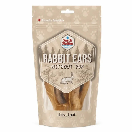 This & That - Friandises Oreilles de lapin pour chiens