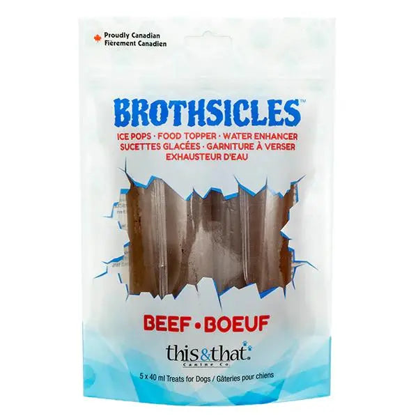 This & That - Pupsicle au bouillon pour chien (5 pcs) This & That Canine