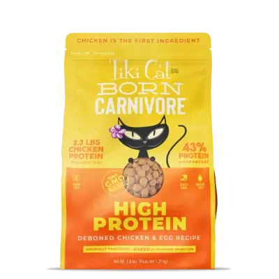 Tiki Cat - Nourriture riche en proteine Born Carnivore pour chats