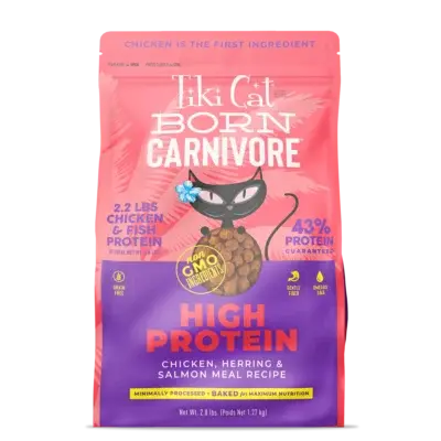 Tiki Cat - Nourriture riche en proteine Born Carnivore pour chats