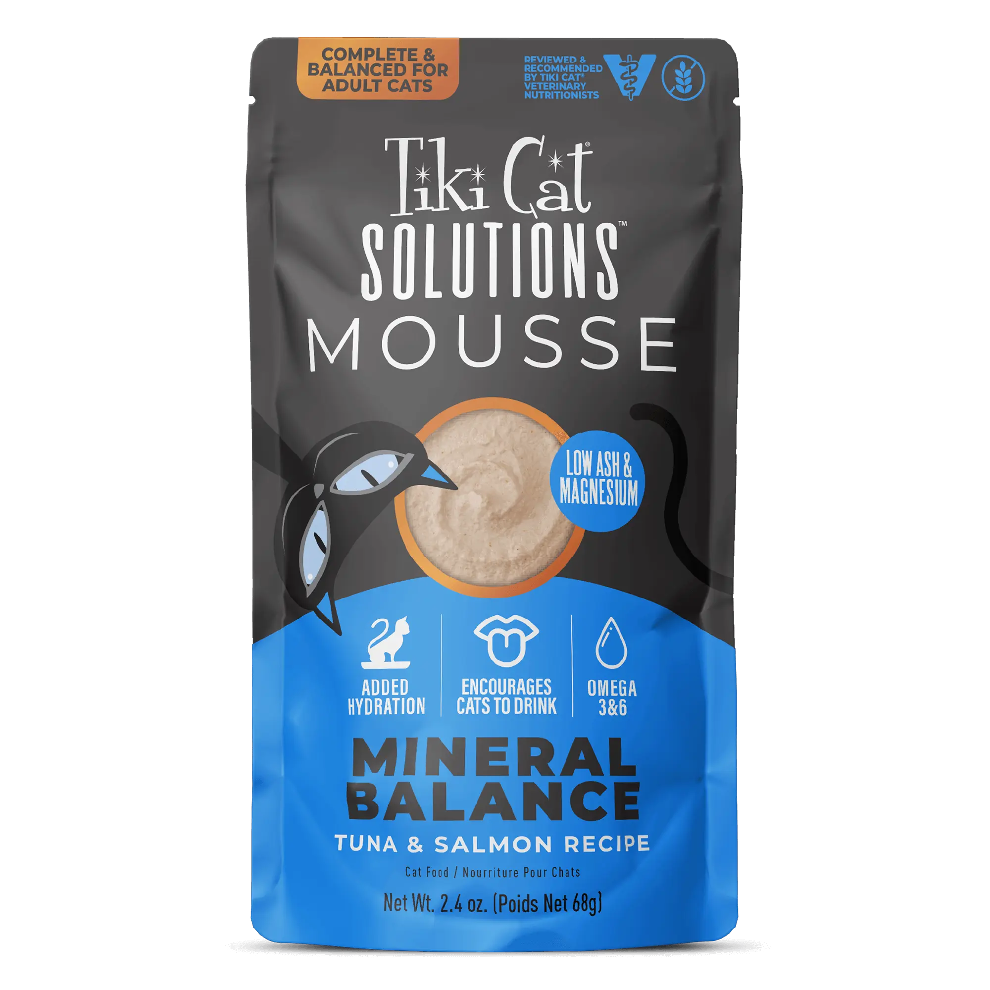 Tiki Cat Solutions - Mousse fonctionnelle pour chats (2.4oz)