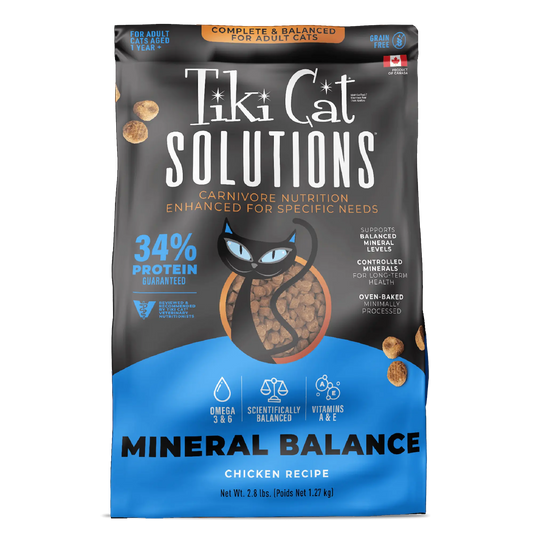 Tiki Cat Solutions - Nourriture sèche fonctionnelle pour chats