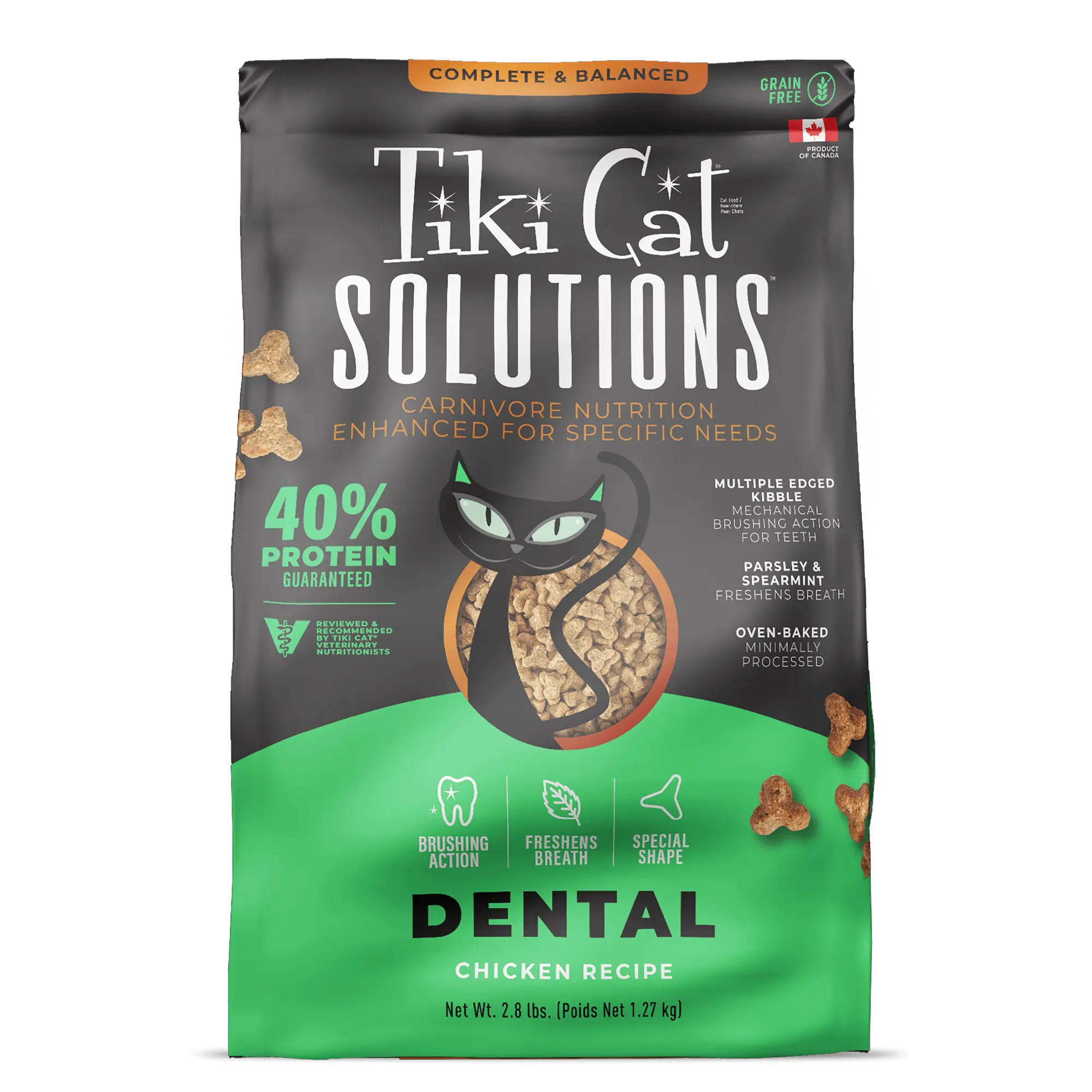 Tiki Cat Solutions - Nourriture sèche fonctionnelle pour chats