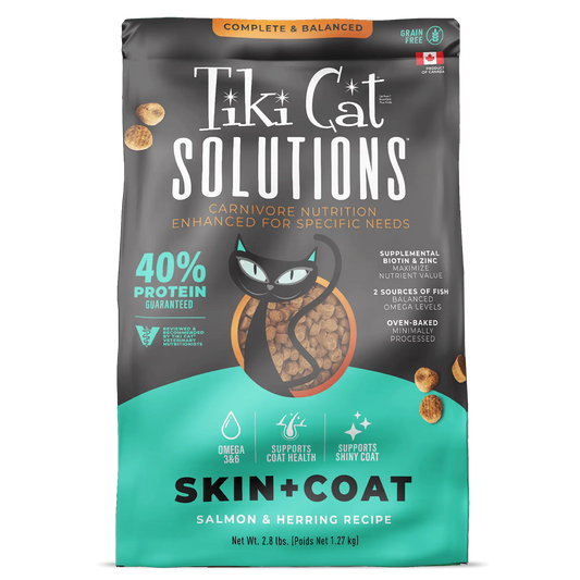Tiki Cat Solutions - Nourriture sèche fonctionnelle pour chats