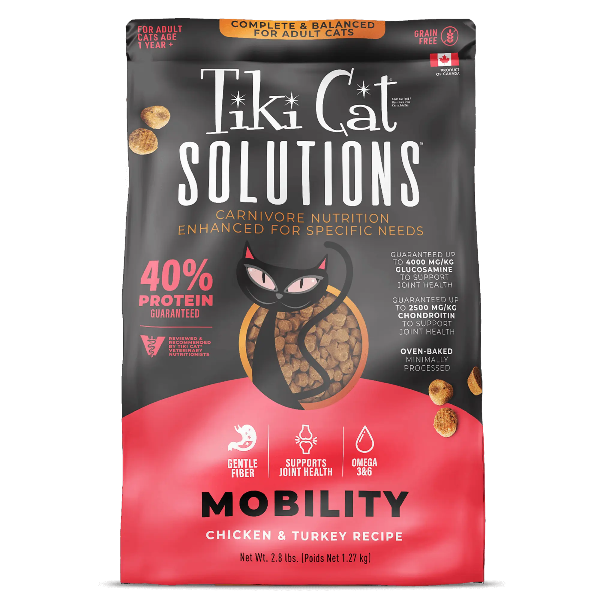 Tiki Cat Solutions - Nourriture sèche fonctionnelle pour chats