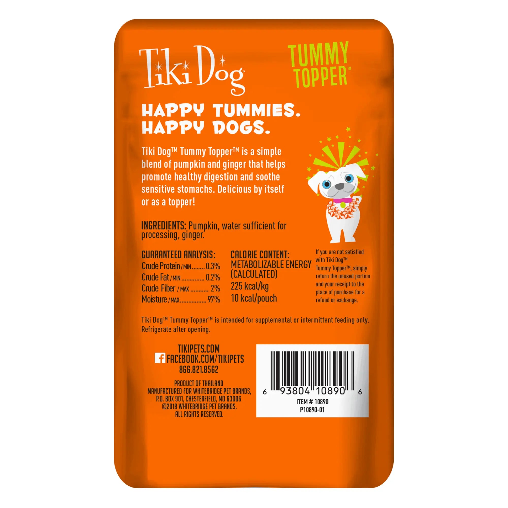 Tiki Dog - Complément alimentaire sans céréales pour chiens