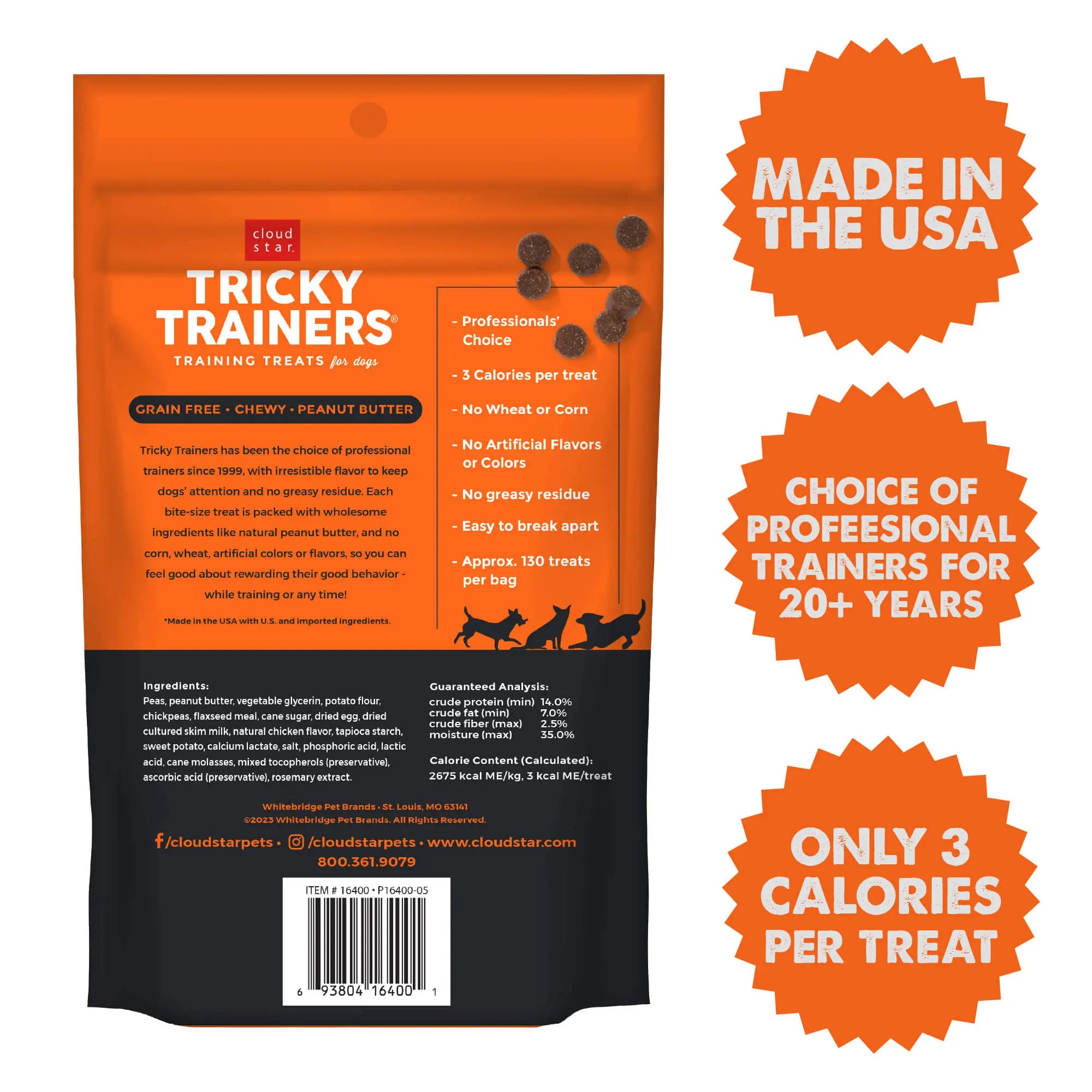 Tricky Trainers - Friandises molles d'entraînement pour chiens Cloud Star