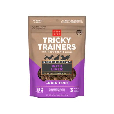 Tricky Trainers - Friandises molles sans grains pour chiens Cloud Star