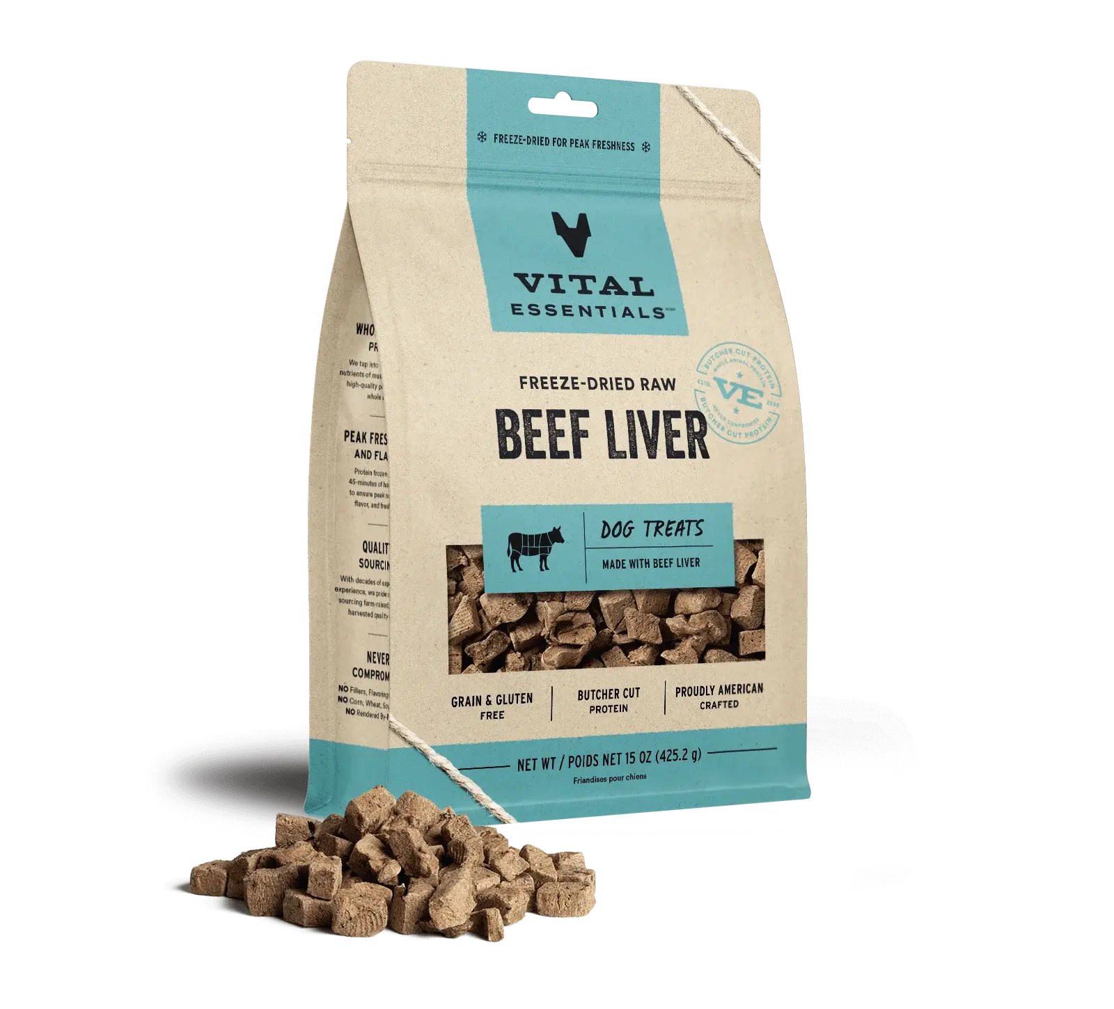 Vital Essentials - Friandises pour chien à base de viande crue Vital Essentials