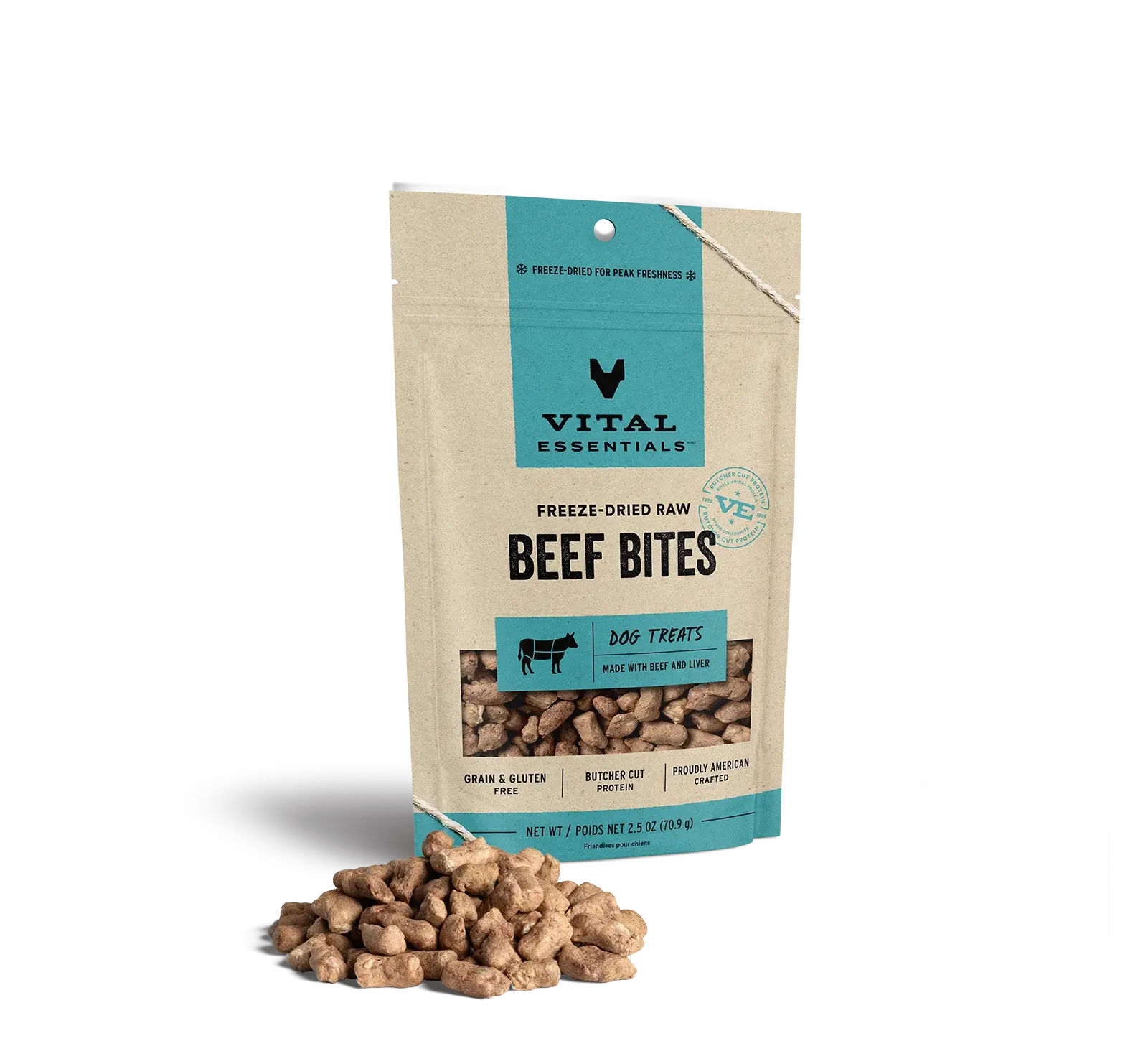 Vital Essentials - Friandises pour chien à base de viande crue Vital Essentials