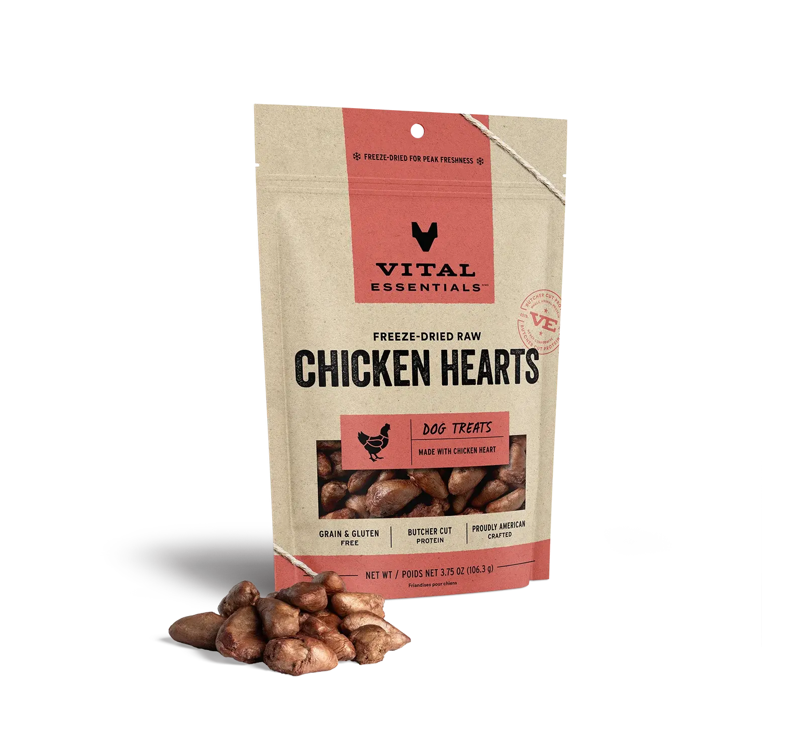Vital Essentials - Friandises pour chien à base de viande crue Vital Essentials