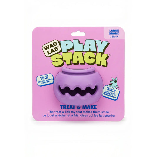 WagLab - Jouet personnalisable Play Stack pour chiens