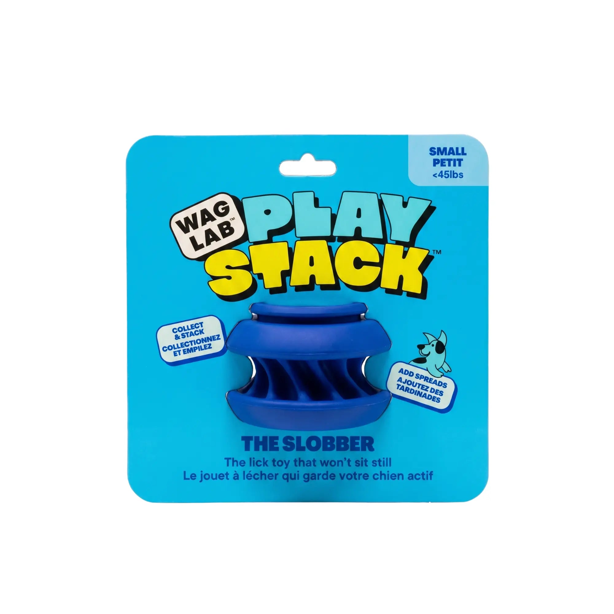 WagLab - Jouet personnalisable Play Stack pour chiens
