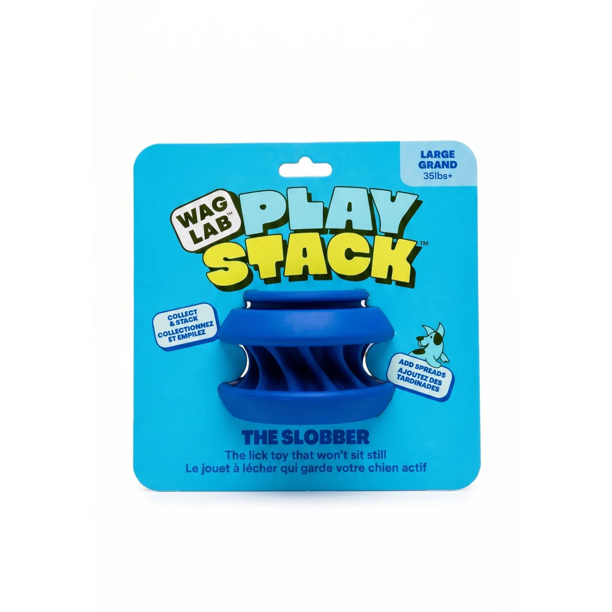 WagLab - Jouet personnalisable Play Stack pour chiens