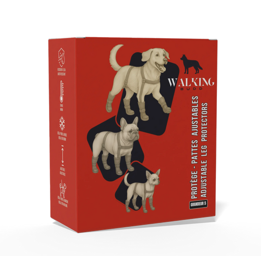 Walkin Budd - Protège pattes et corps ajustable pour chien Walking Budd