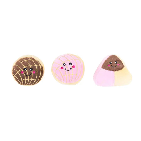ZippyPaws - Miniz 3-Pack – Toutou beignes pour chien Zippy Paws