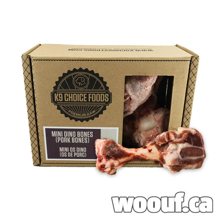 K9 Choice - Os Mini Dino (Porc) - Mini Dino Bone (Pork) 3pk K9 Choice
