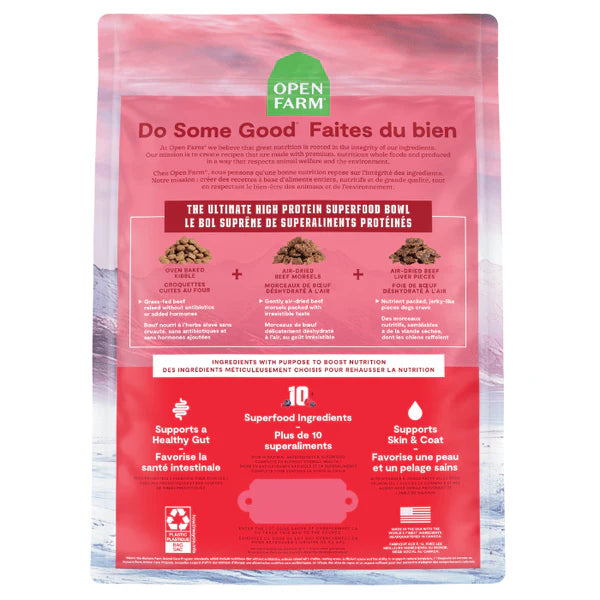 Open Farm - Epic Blend - Nourriture riche en protéine pour chien