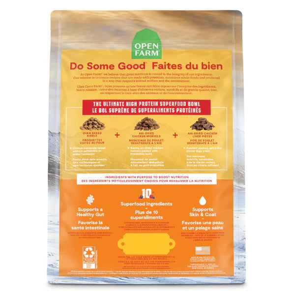 Open Farm - Epic Blend - Nourriture riche en protéine pour chien