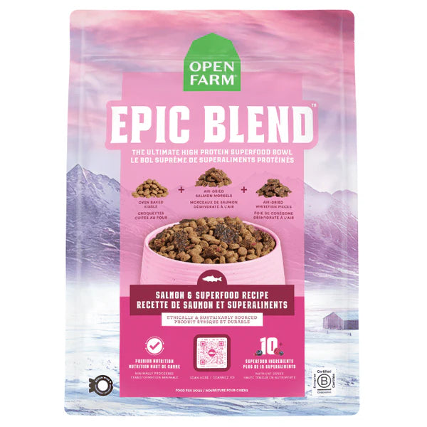 Open Farm - Epic Blend - Nourriture riche en protéine pour chien