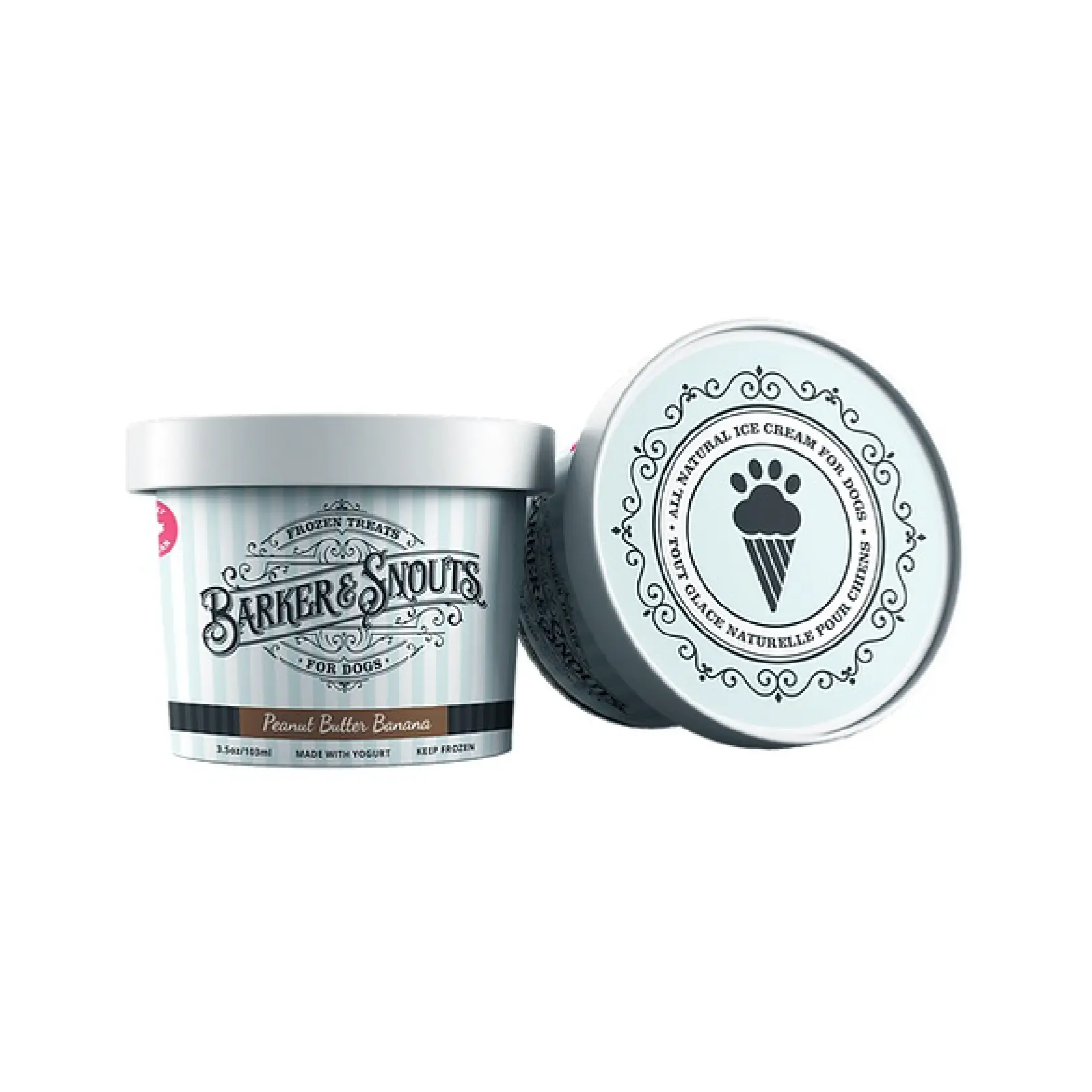 Barker & Snouts - Yogourt Crème Glacé pour chien Barker & Snouts